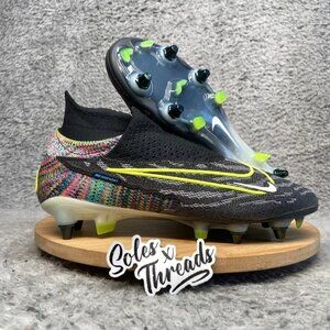 Nike Phantom GX Elite DF Fusion SG-Pro Soccer Size 6.5 Men Black FD5240-071